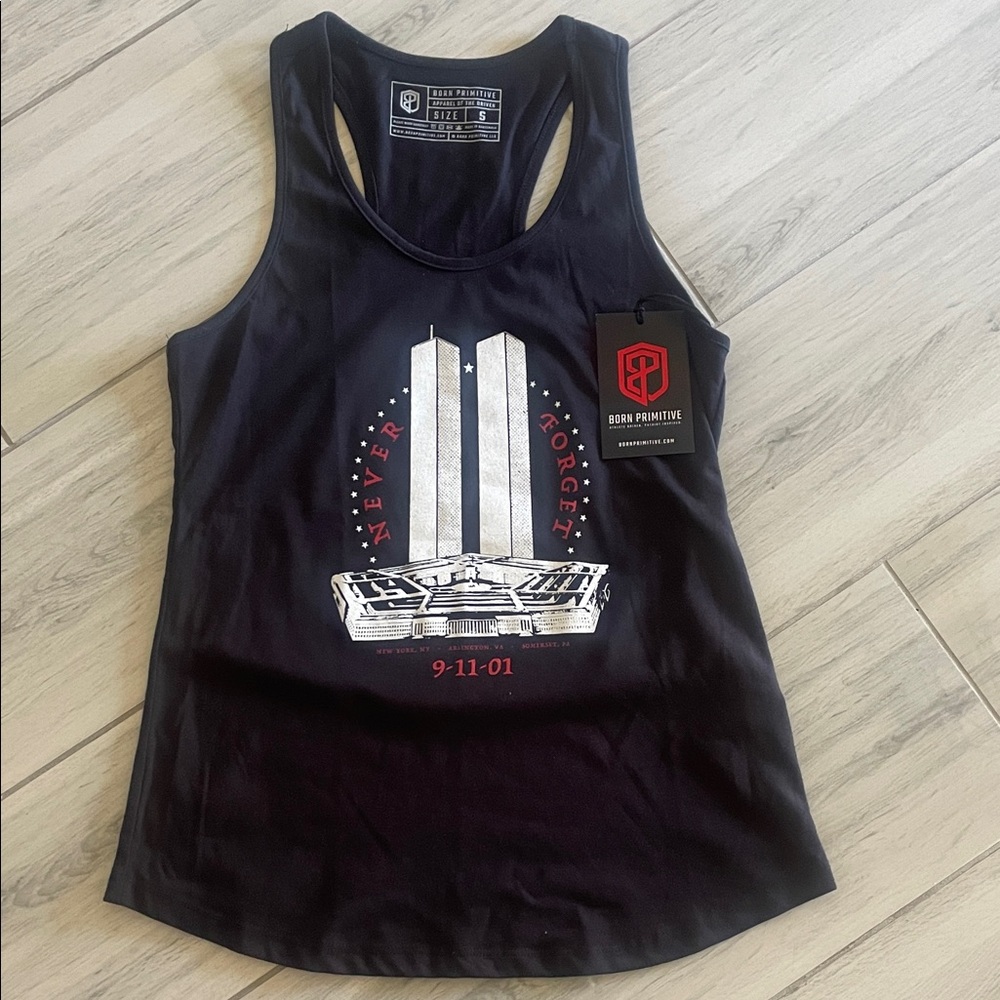 Born Primitive Black 'Never Forget' Women's Tank Top